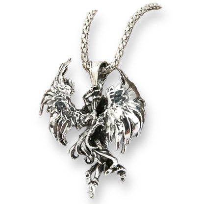 Winged Elegance Lady Ketting - Prachtig Symbool van Vrijheid en Stijl