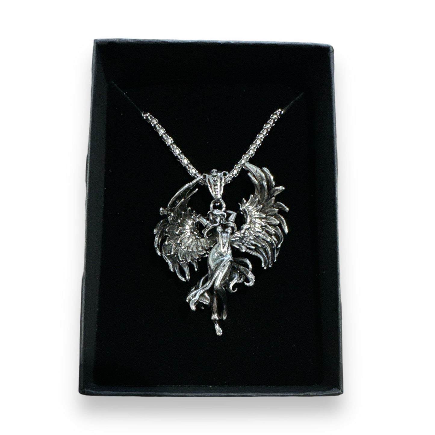 Winged Elegance Lady Ketting - Prachtig Symbool van Vrijheid en Stijl