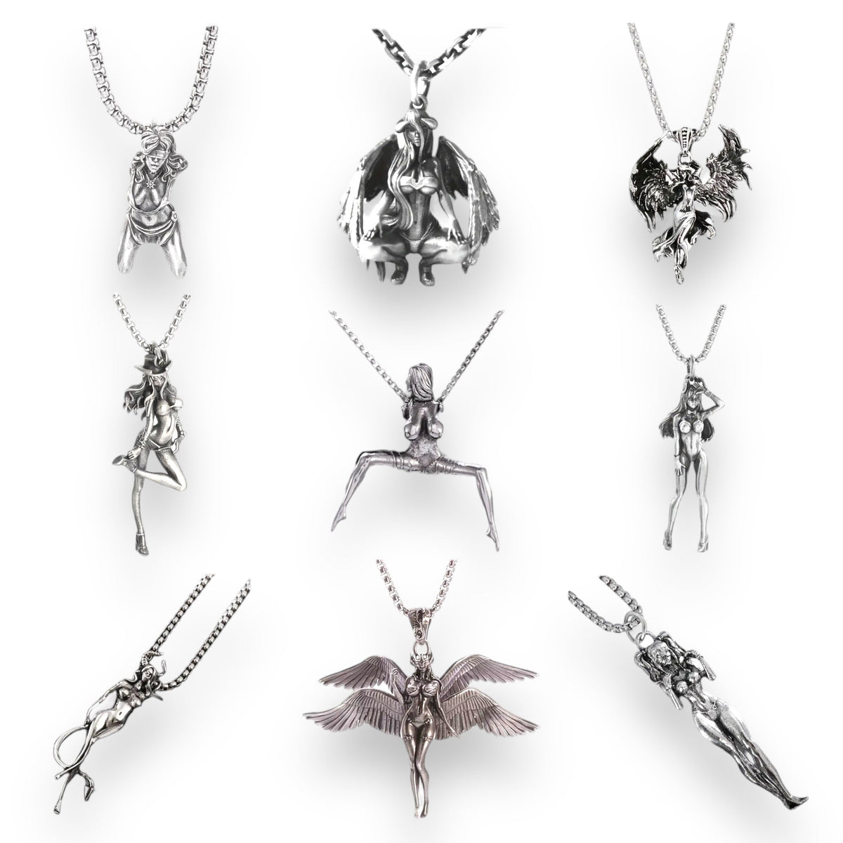 Kettingen Set van 9 Stuks - Kinky Pleasure Necklace Collection