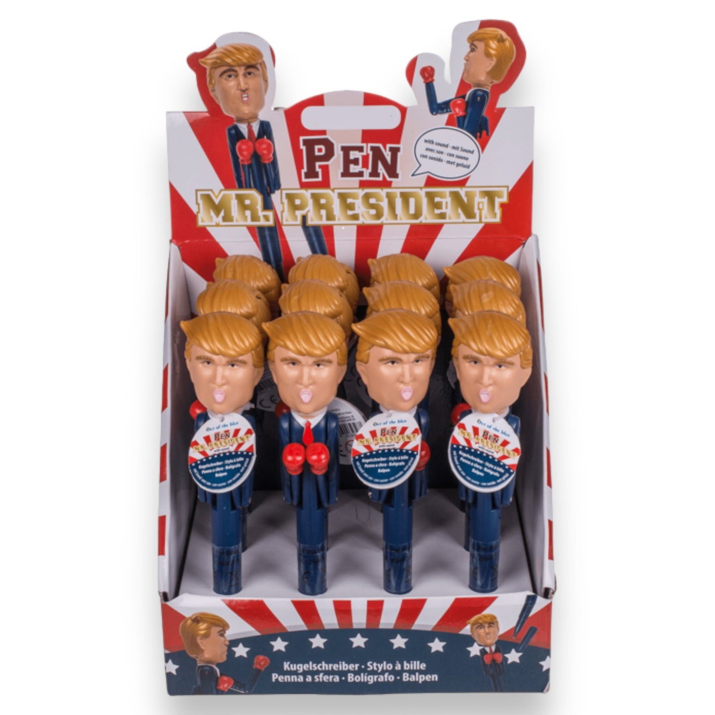 Donald Trump Boxing Pen - Uniek en Grappig Gadget voor Politieke Humor