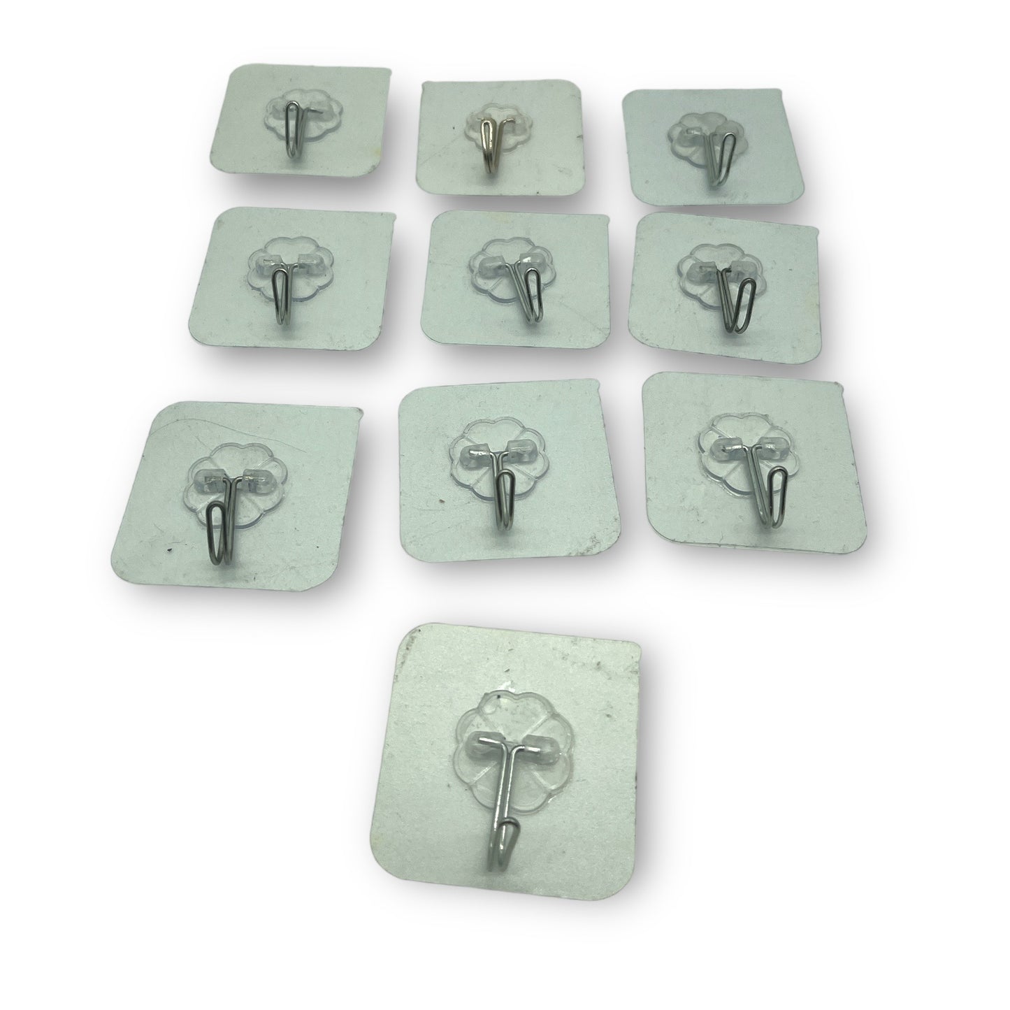 Self-adhesive Hooks 6x6cm 10 Pieces (Sticker)