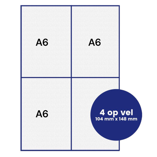 Self-adhesive Labels Perfect for printing shipping labels A4 105x74mm 400 labels