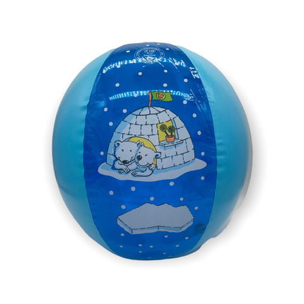 Dive into the summer with the Inflatable Beach Ball Polar Bear 50cm