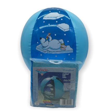 Dive into the summer with the Inflatable Beach Ball Polar Bear 50cm