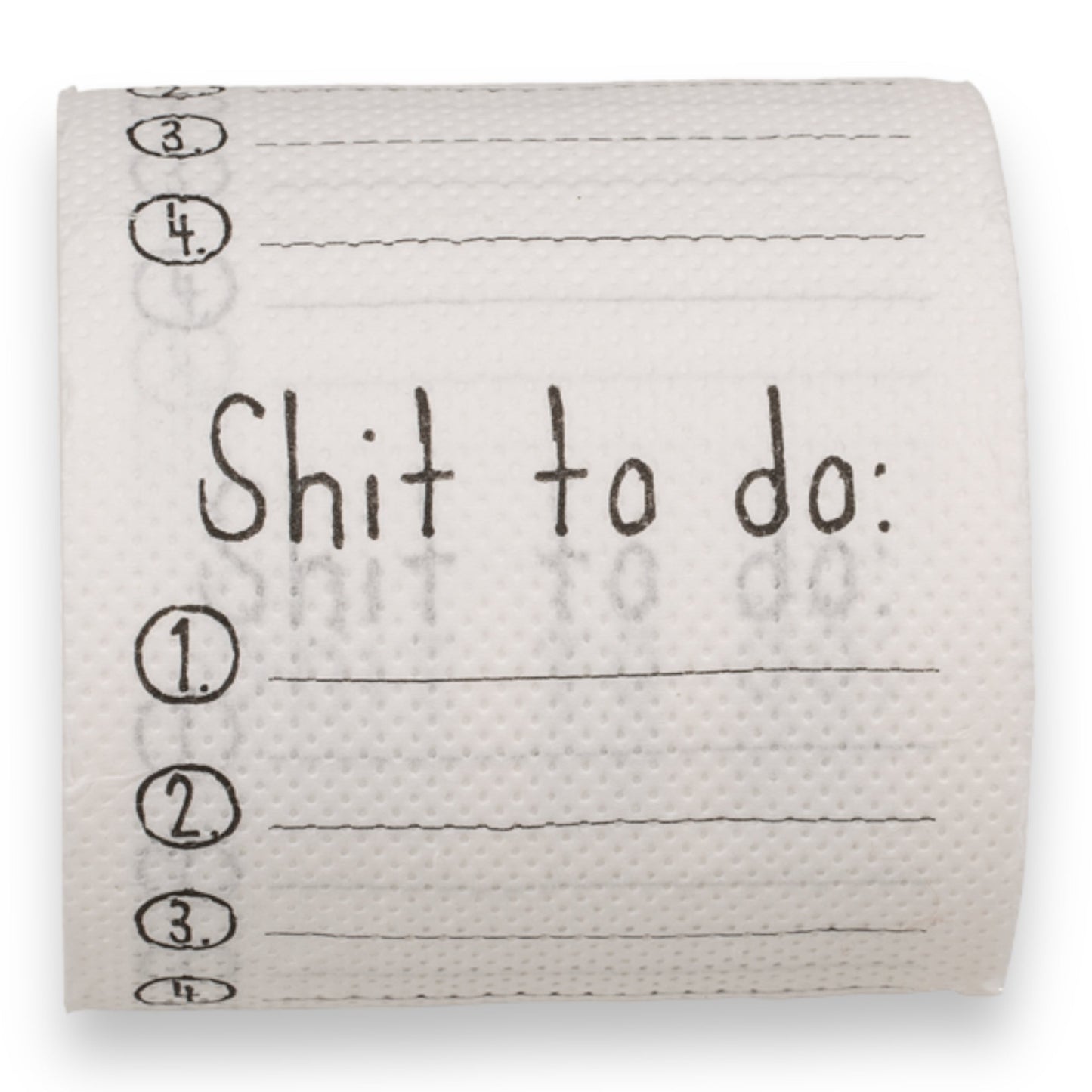 Toiletrol - Shit To Do - Wit - Nooit meer een Herinnering Vergeten
