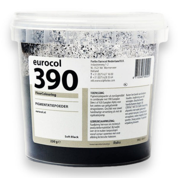 Eurocol 390 Bodenfarbe Schwarz - 0,23 kg
