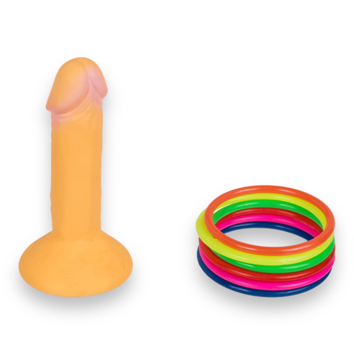 Penis Ring Toss Game with 6 Rings 