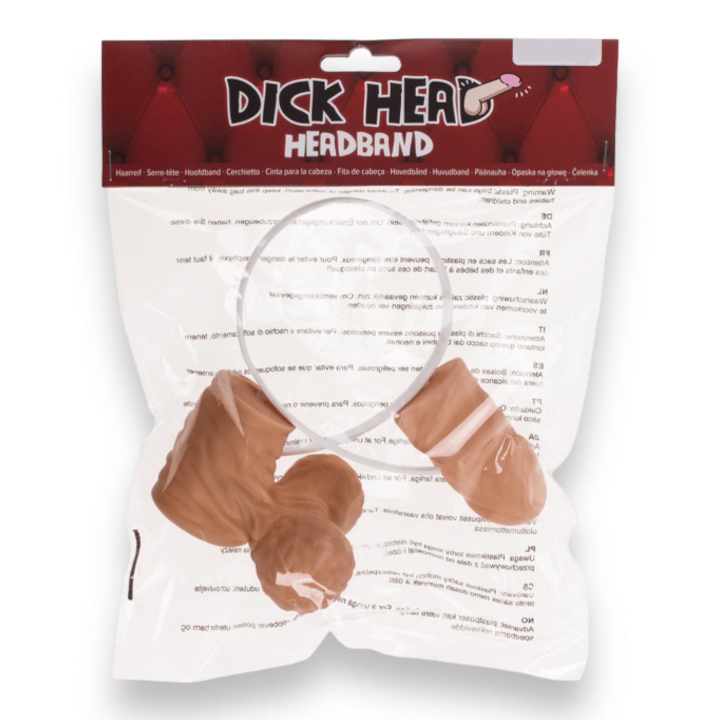 Funny Penis Headband "Dick Head" - 28x21cm 