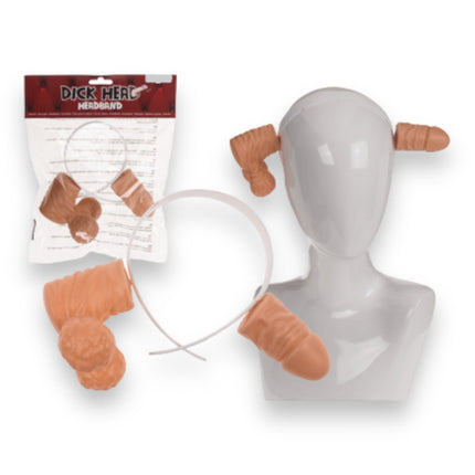 Funny Penis Headband "Dick Head" - 28x21cm 