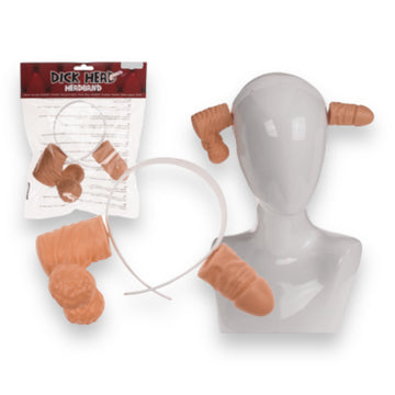 Grappige Penis Hoofdband "Dick Head" - 28x21cm