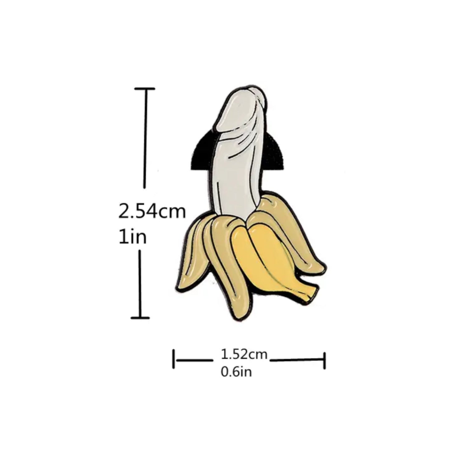 Banana pin for parties or other occasions.