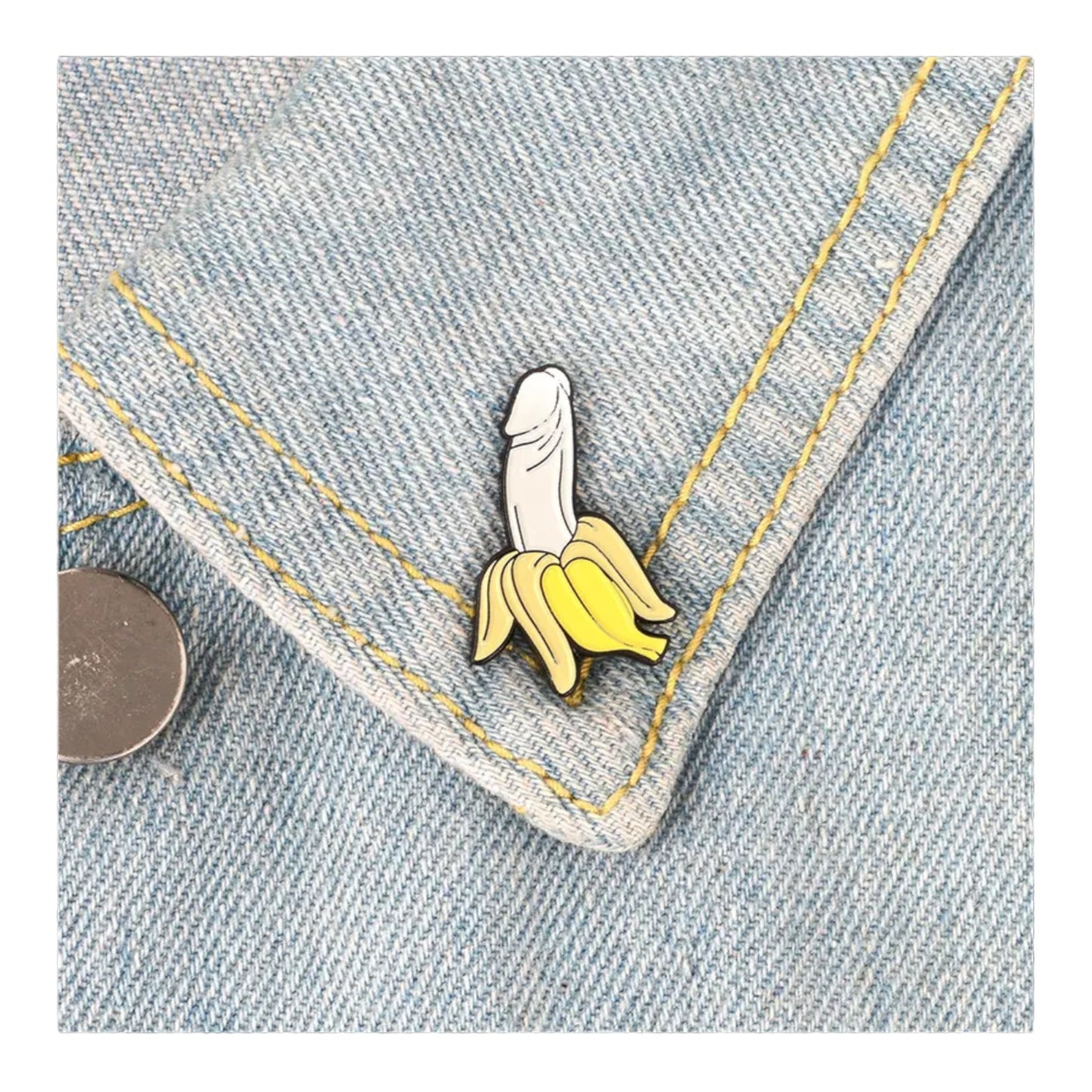Banana pin for parties or other occasions.