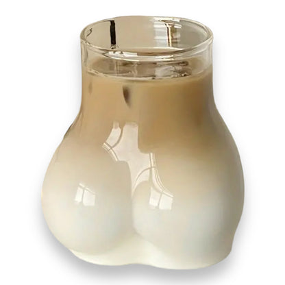 Sexy Billen Glas - 450ml, Afmeting 6.5x11cm