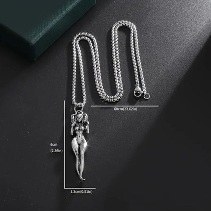 Exclusieve Ketting 'Sexy Manga Girl'