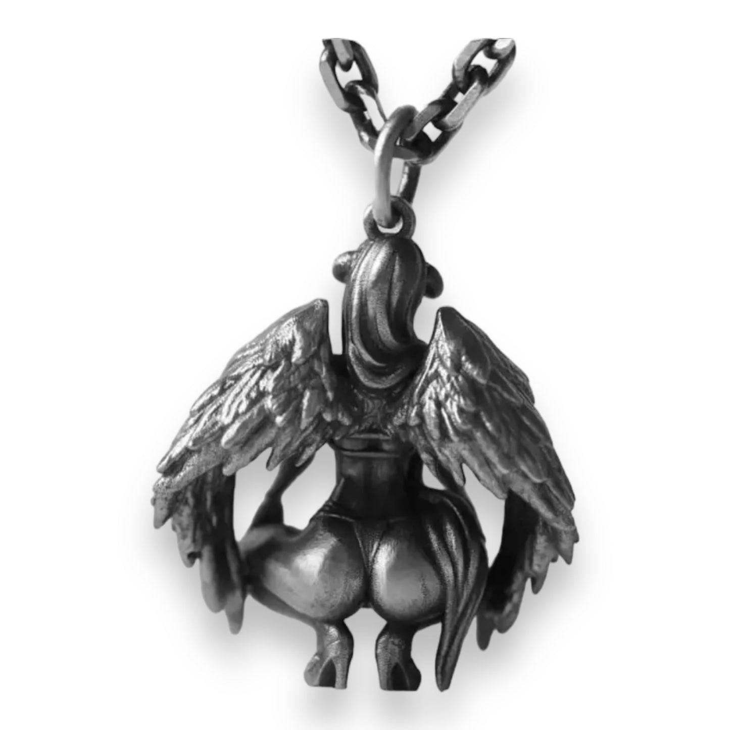 Exclusieve Ketting 'Sexy Demon Girl' - Een Betoverend Sieraad