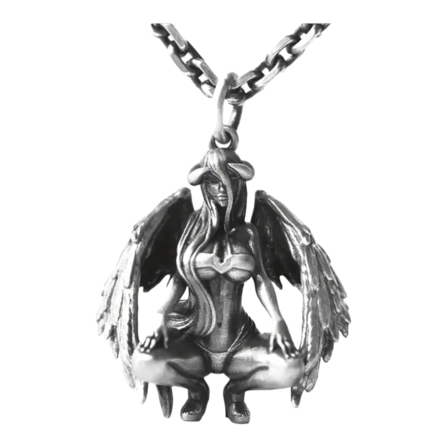 Exclusieve Ketting 'Sexy Demon Girl' - Een Betoverend Sieraad