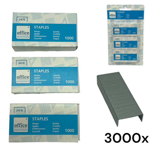 Nietjes 3000 stuks - voor standaard nietmachines