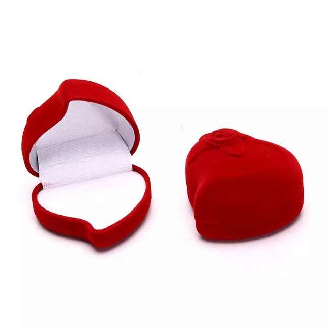 Trouwring Doosje Hartje Rood