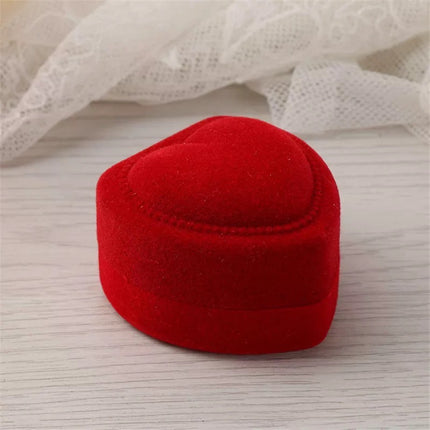 Trouwring Doosje Hartje Rood