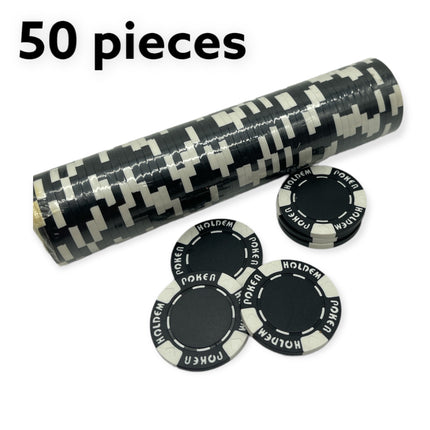 Poker Fiches 50 Stuks 6 Kleuren