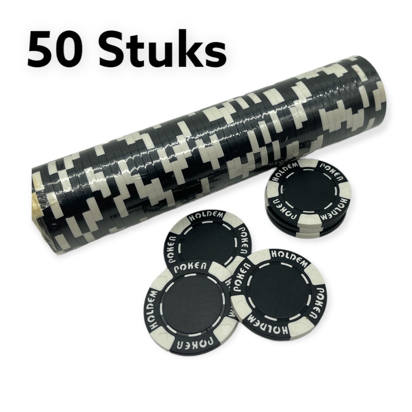 Poker Fiches 50 Stuks 6 Kleuren