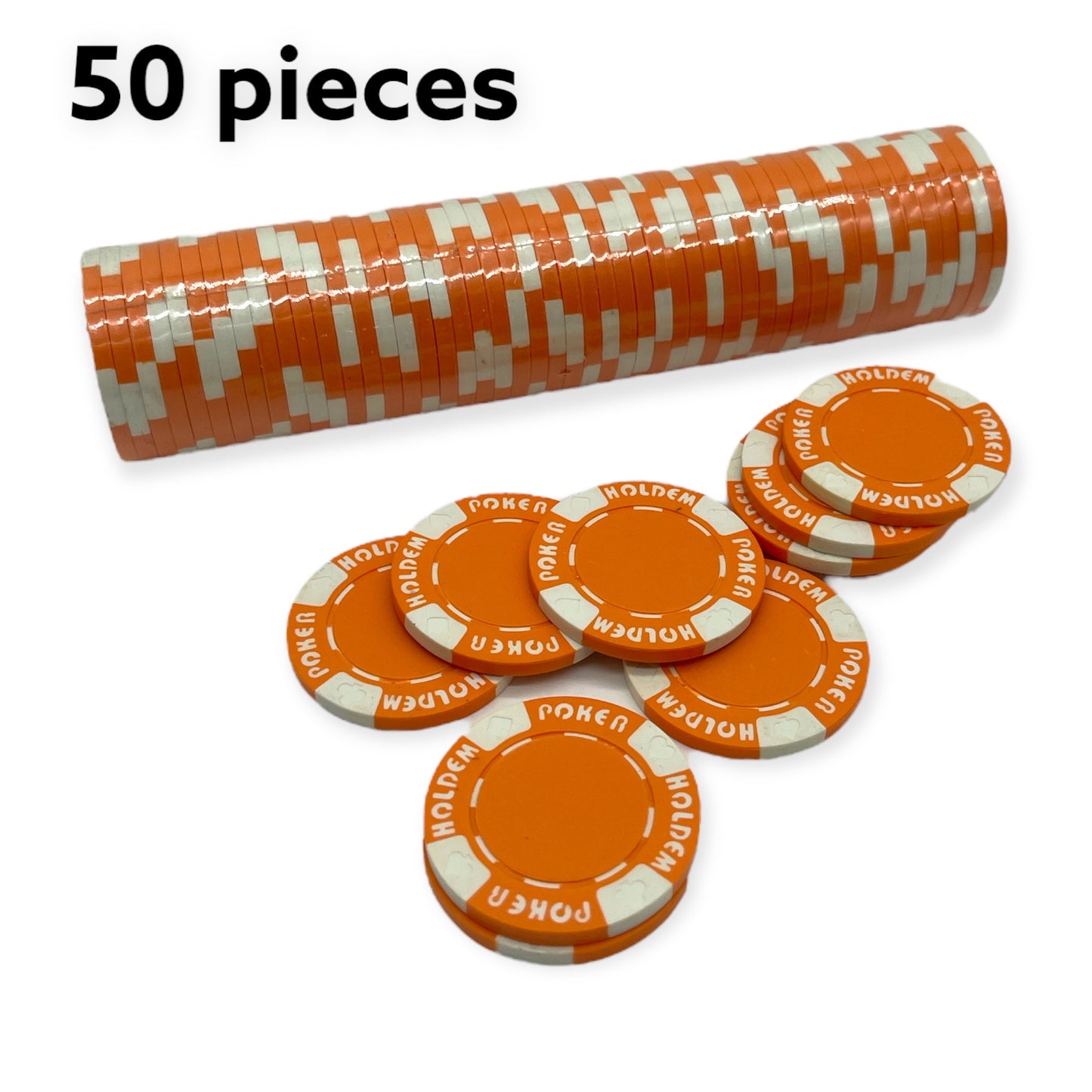 Poker Fiches 50 Stuks 6 Kleuren
