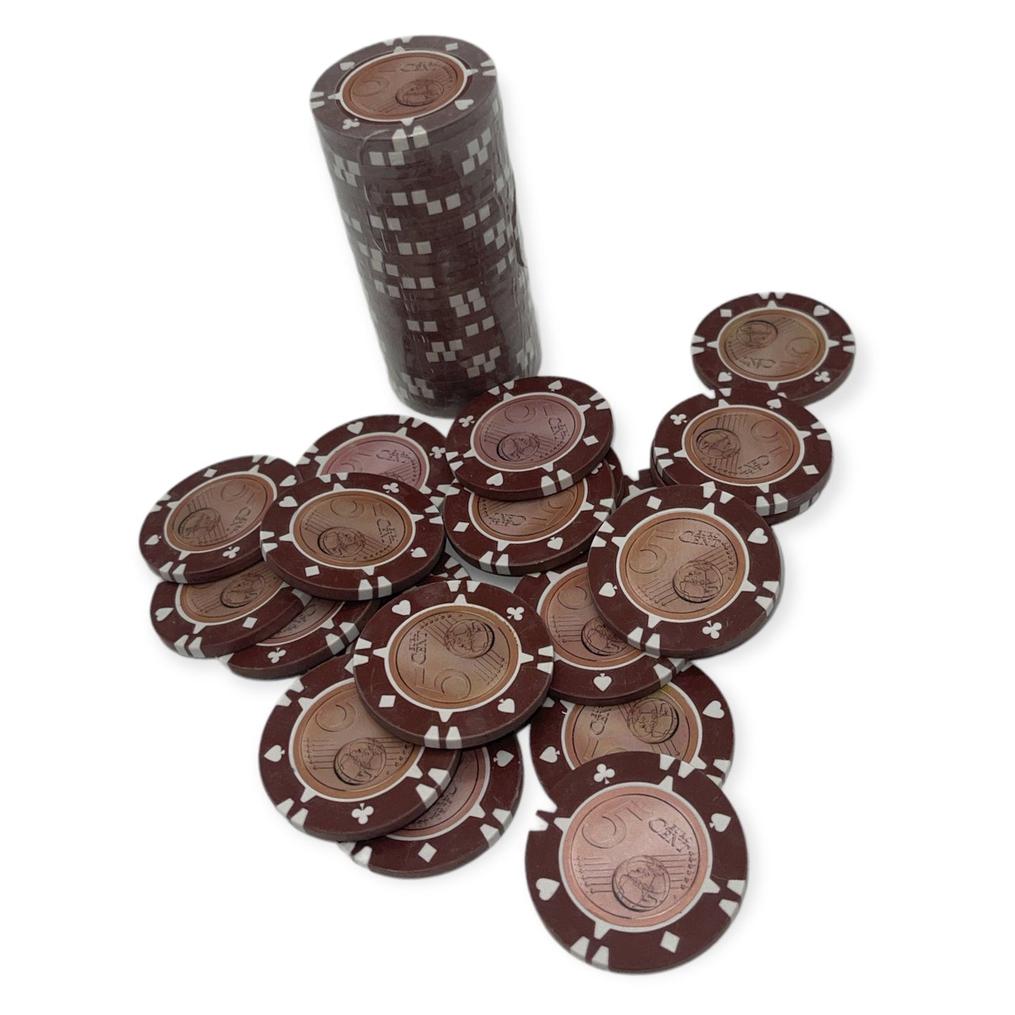 Verbeter Je Pokeravonden Met Deze Set Van Pokerfiches In 6 Verschillende Modellen 25 Stuks