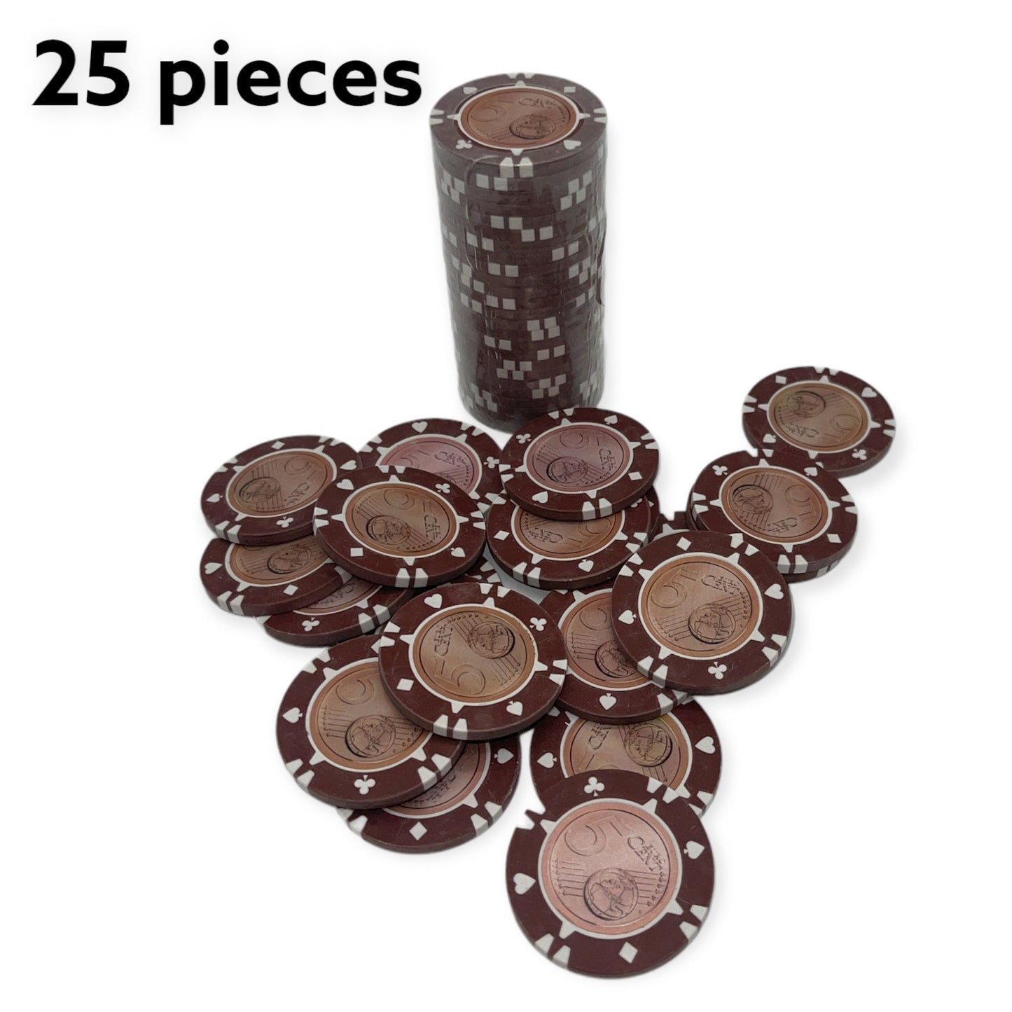 Verbeter Je Pokeravonden Met Deze Set Van Pokerfiches In 6 Verschillende Modellen 25 Stuks