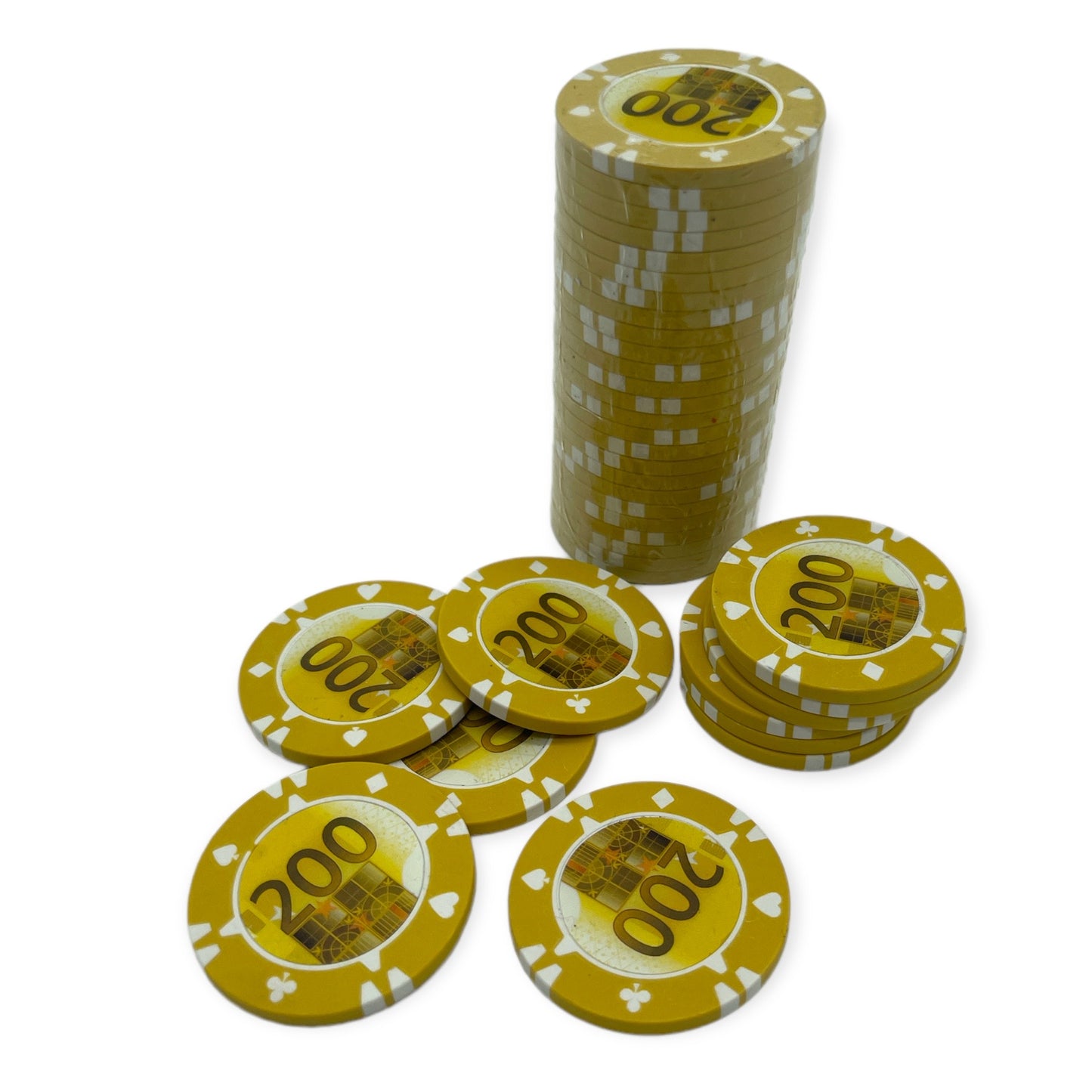 Verbeter Je Pokeravonden Met Deze Set Van Pokerfiches In 6 Verschillende Modellen 25 Stuks