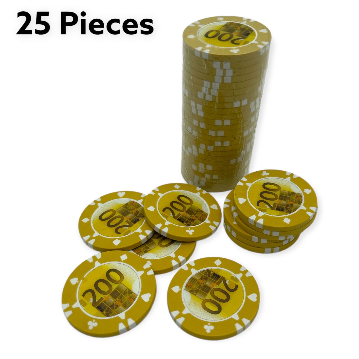 Verbeter Je Pokeravonden Met Deze Set Van Pokerfiches In 6 Verschillende Modellen 25 Stuks