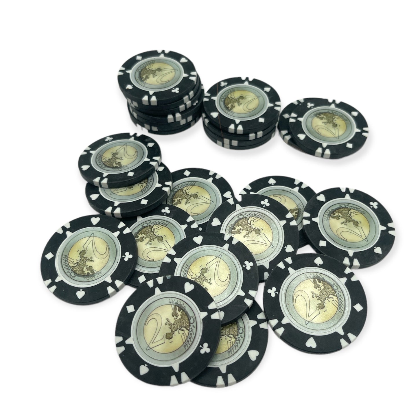 Verbeter Je Pokeravonden Met Deze Set Van Pokerfiches In 6 Verschillende Modellen 25 Stuks