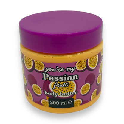 Pamper your Skin with Body Butter with Passion Fruit Flavor - 200 ml