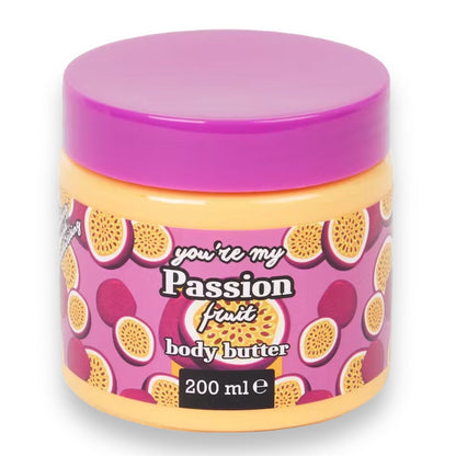 Pamper your Skin with Body Butter with Passion Fruit Flavor - 200 ml