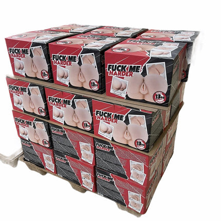 Power Escorts Fuck Me Harder Pussy & Ass Masturbator - 13KG - Ultra Realistic - Flesh