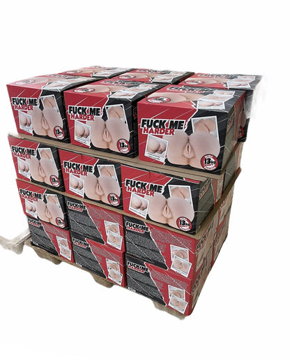 Power Escorts Fuck Me Harder Pussy & Ass Masturbator - 13KG - Ultra Realistic - Flesh