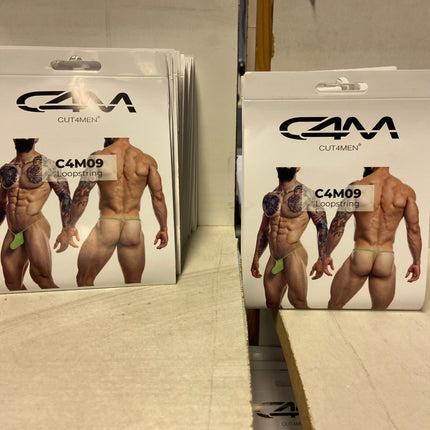 CUT4MEN - C4M09 - Loopstring Pouch Men Underwear - 8 Pieces - 4 Models - 2 Sizes - 1 Piece