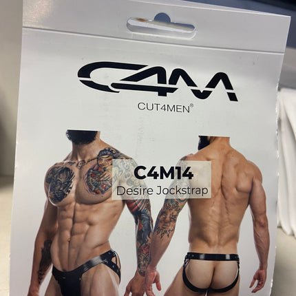 CUT4MEN - C4M14 - Desire Jockstrap Men Underwear - 8 Pieces - 2 Colors - 4 Sizes - 1 Piece