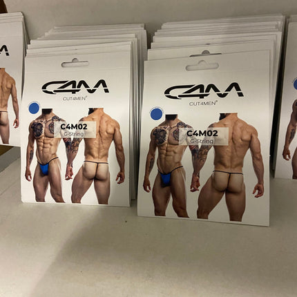 CUT4MEN - C4M12 - Briefkini Men Underwear - Blue - 4 Sizes - 1 Piece