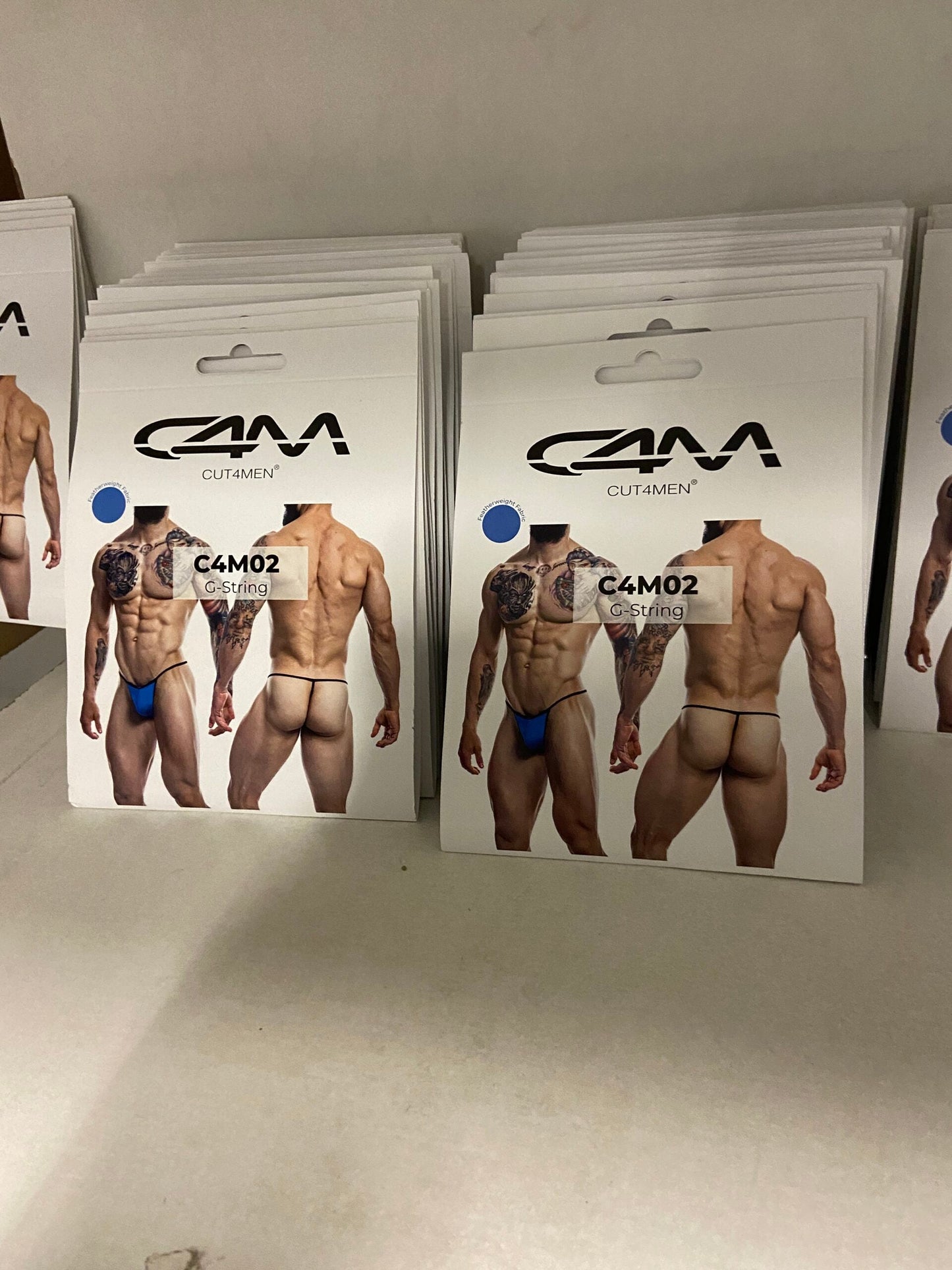 CUT4MEN - C4M12 - Briefkini Men Underwear - Blue - 4 Sizes - 1 Piece