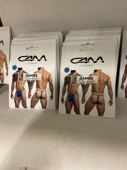 CUT4MEN - C4M12 - Briefkini Men Underwear - Blue - 4 Sizes - 1 Piece