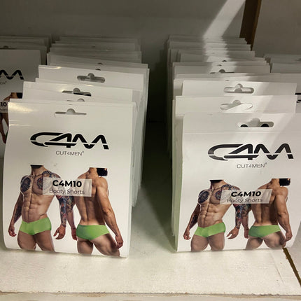 CUT4MEN - C4M10 - Body Short Men Underwear - 8 Pieces - 2 Colors - 4 Sizes - 1 Piece