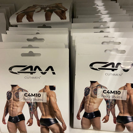 CUT4MEN - C4M10 - Body Short Men Underwear - 8 Pieces - 2 Colors - 4 Sizes - 1 Piece