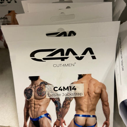 CUT4MEN - C4M14 - Desire Jockstrap Men Underwear - 8 Pieces - 2 Colors - 4 Sizes - 1 Piece