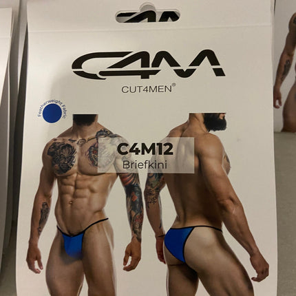 CUT4MEN - C4M16 - Briefkini Men Underwear - 16 Pieces - 4 Colors - 4 Sizes - 1 Piece