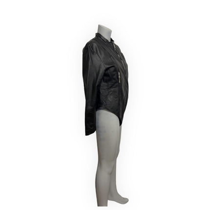 Fashion World - Leather hole shirt  -  Size M - LL144