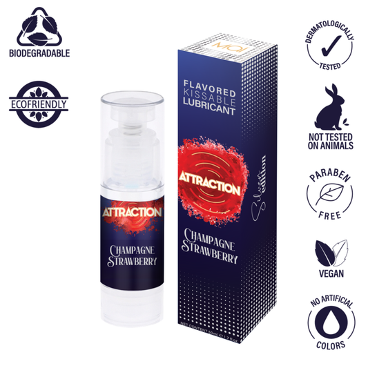 MAI Cosmetics Lubricant Champagne Strawberry Attraction 50 ML - LT2388