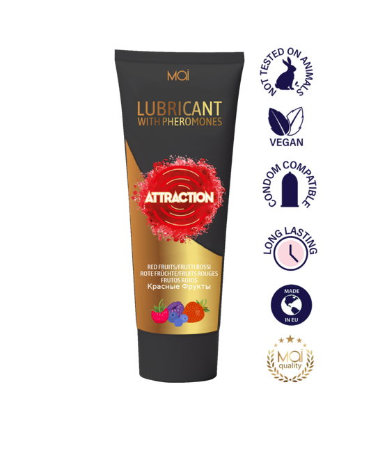 MAI Cosmetics Red Fruits Lubricant With Pheromones Attraction 100 ML - LT2398