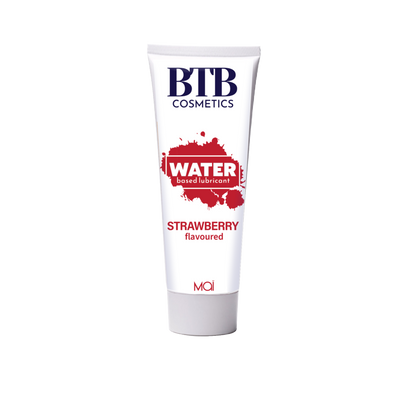 BTB Cosmetics Vegan Strawberry Taste Water Based Lubricant 100 ML - LT2405