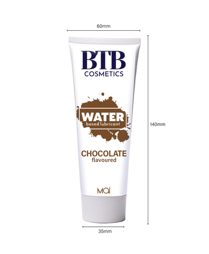 BTB Cosmetics Vegan Chocolate Water Based Lubricant 100 ML - LT2407