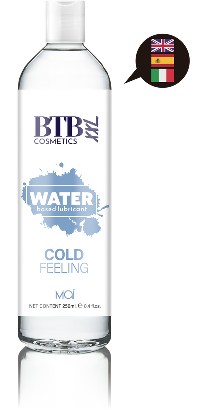 BTB Cosmetics Vegan Cool Feeling Water Based Lubricant XL 250 ML - LT2414